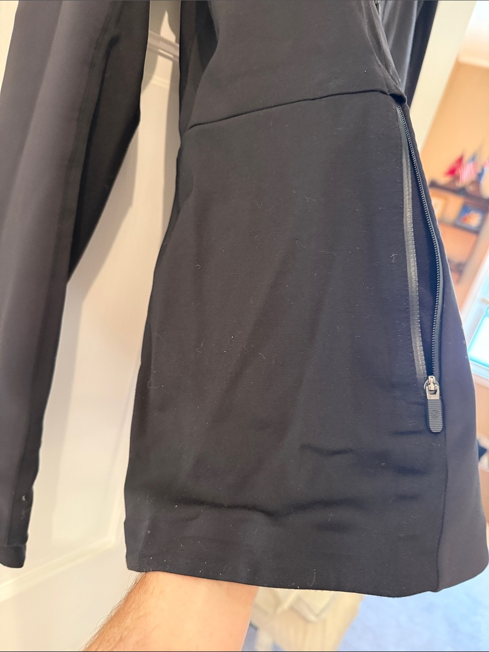 Lululemon Cross Chill Black Womens Performance Jacket - Picture 5 of 15